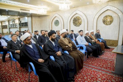 رئاسة قسم المعارف تعقد اجتماعًا مع منتسبي القسم
