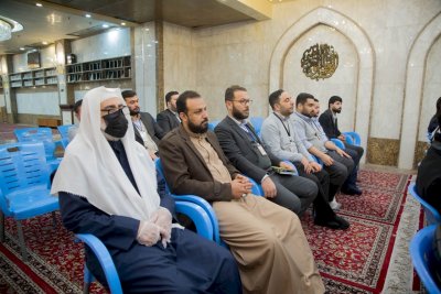 رئاسة قسم المعارف تعقد اجتماعًا مع منتسبي القسم