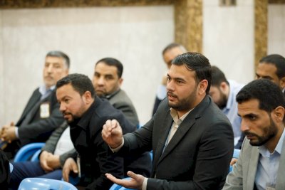 رئاسةُ قسمِ المعارفِ تعقدُ اجتماعها الدوري مع المنتسبين