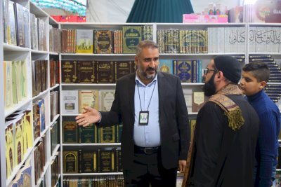 قسمُ المعارفِ يُشاركُ في معرضِ كربلاءَ الدوليّ للكتابِ