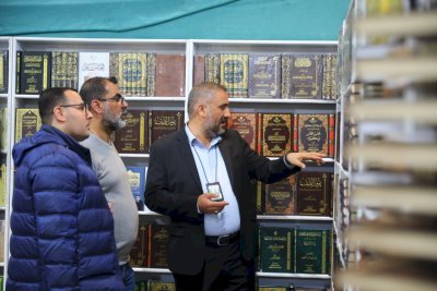 قسمُ المعارفِ يُشاركُ في معرضِ كربلاءَ الدوليّ للكتابِ