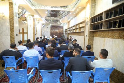 اجتماعٌ دوريّ لرئاسةِ قسمِ المعارفِ مع منتسبيها