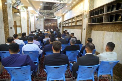 اجتماعٌ دوريّ لرئاسةِ قسمِ المعارفِ مع منتسبيها