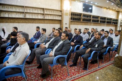 اجتماعٌ دوريّ لرئاسةِ قسمِ المعارفِ مع منتسبيها