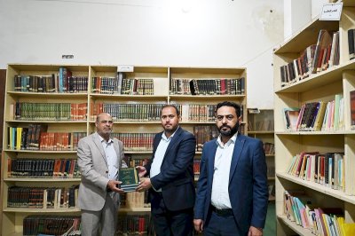مركزُ تُراثِ الجَنوبِ يزورُ مكتباتِ ذي قارِ