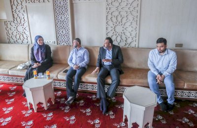 باحثةٌ بريطانيَّةٌ في رحابِ مركزِ تُراثِ البصرةِ