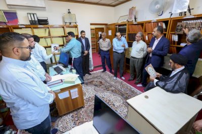 تُراثُ البصرةِ يستقبلُ وفدًا من من مركزِ دراساتِ البصرةِ والخليجِ العربيّ
