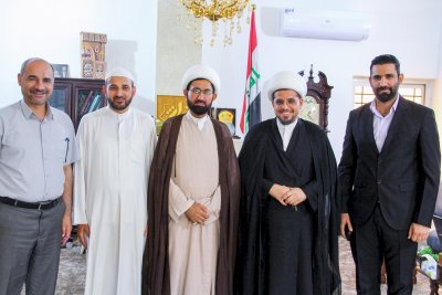 تُراثُ الحِلّةِ يستقبلُ وفدًا من مركزِ العلَّامة الحِلِّيّ