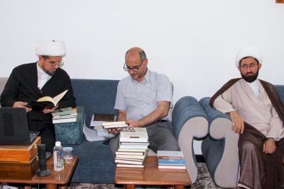 تُراثُ الحِلّةِ يستقبلُ وفدًا من مركزِ العلَّامة الحِلِّيّ