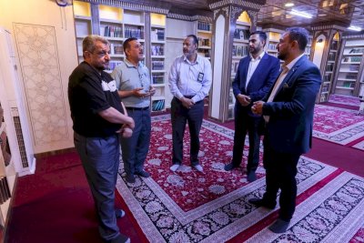 تُراثُ البصرةِ يستقبلُ وفدًا من مسجدِ الإمامِ علي عليه السّلام