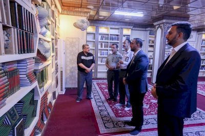 تُراثُ البصرةِ يستقبلُ وفدًا من مسجدِ الإمامِ علي عليه السّلام