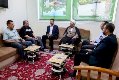 تُراثُ البصرةِ يستقبلُ وفدًا من مسجدِ الإمامِ علي عليه السّلام