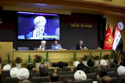 قسمُ المعارفِ يقيمُ مؤتمرًا عن الإمامين الصادق والكاظم عليهما السّلام