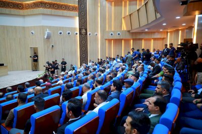 العتبةُ العبّاسيّةُ المُقدّسةُ تكرّمُ الفائزينَ في مسابقةِ المقالةِ