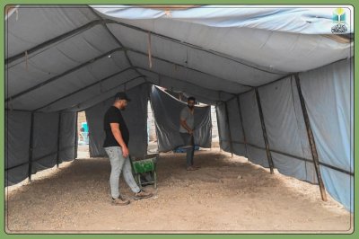 للسنةِ الثانيةِ على التواليّ: مركزُ تُراثِ الجنوبِ يقدّمُ خدماتَه لزائري الأربعينيّةِ