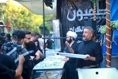 موكب (بنفسي أنتَ) الخدميّ يستمرُ بتقديمِ الخدماتِ للزائرين