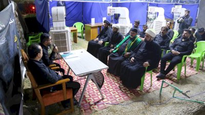 ندوة في (خازن الكتاب) عن المضامين اللغويّة لزيارة الأربعين