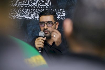 موكب (خازن الكتاب) الثقافيّ يستمر بتقديم خدماته للزائرين