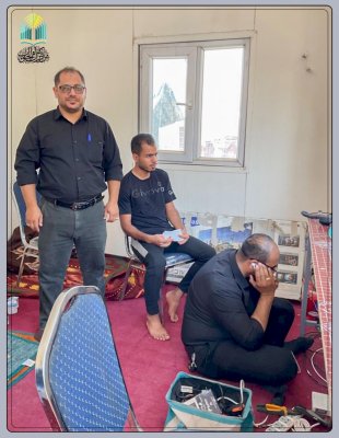 قسمُ المعارفِ يزجُّ خمسينَ متطوّعًا في مراكزِ إرشادِ التائهين