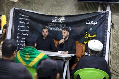 ما هي الندوات التي نظّمها موكب (خازن الكتاب) الثقافيّ؟