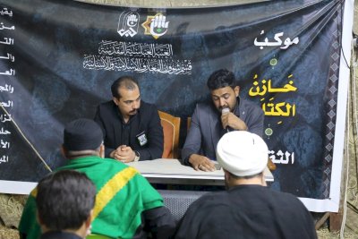 ما هي الندوات التي نظّمها موكب (خازن الكتاب) الثقافيّ؟