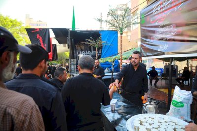 على الرغم من انتهائها.. موكب (بنفسي انت) مستمر بخدمةِ زائري الأربعينيّة