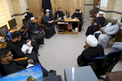 الشّيخ قيس العطّار يقدّم محاضرتين للرعاية المعرفيّة وتراث كربلاء