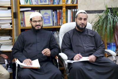 الشّيخ قيس العطّار يقدّم محاضرتين للرعاية المعرفيّة وتراث كربلاء