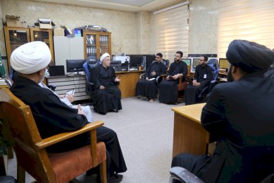 الشّيخ قيس العطّار يقدّم محاضرتين للرعاية المعرفيّة وتراث كربلاء