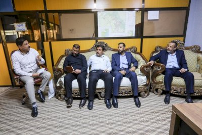تُراثُ البصرةِ يزورُ مكتبةَ جامعةِ البصرةِ