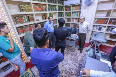 تُراثُ البصرةِ يستقبلُ وفدًا من المشروعِ الثقافيّ