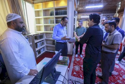 تُراثُ البصرةِ يستقبلُ وفدًا من المشروعِ الثقافيّ