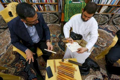 مركز تراث البصرة يزورُ منتدى الجزائر الثقافيّ