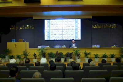 انعقادُ الجِلسةِ البحثيّةِ الثالثةِ ضمنَ فعالياتِ مؤتمرِ الحَراكِ العلميّ