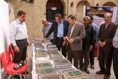 تُراثُ البصرةِ يُشاركُ في معرضِ الكتابِ البصريّ