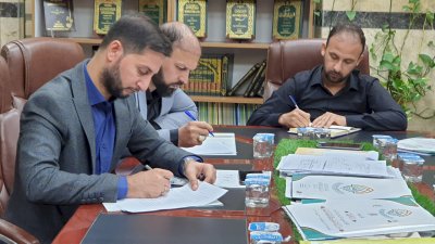 مجلّةُ تُراثِ كربلاءَ تعقدُ اجتماعًا تداوليًّا