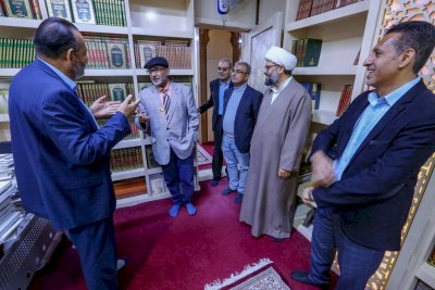 تُراثُ البصرةِ يستقبلُ وفدًا من ليبيا