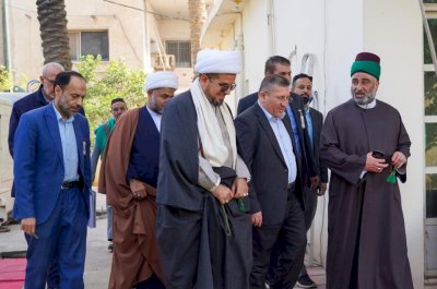 أمينُ عامّ العتبةِ العبّاسيّةِ يزورُ تُراثَ الحِلَّةِ