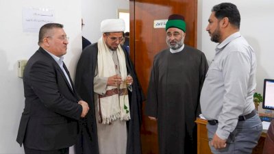 أمينُ عامّ العتبةِ العبّاسيّةِ يزورُ تُراثَ الحِلَّةِ