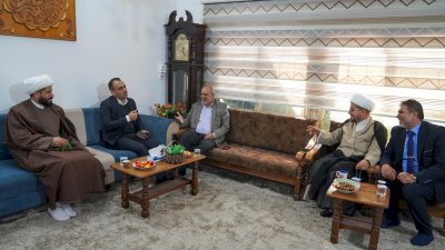 تُراثُ الحِلَّةِ يستقبلُ وفدًا من مزارِ العلويةِ شريفة