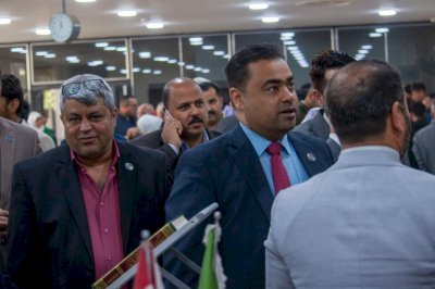 شعبة الإعلام المعرفيّ تُشارك في معرضٍ بجامعة الفرات الأوسط التقنيَّة