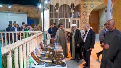 قسمُ المعارفِ يُشاركُ في مهرجانِ الإمامِ الحسن عليه السّلام السنويّ