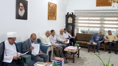 إداراتُ المراكزِ التُّراثيّةِ في قسمِ المعارفِ تُناقشُ أعمالَ مجلاتِها المُحكَّمةِ