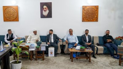 تُراثُ الحِلّةِ يستقبلُ وفدًا من العتبةِ العلويّةِ المُقدّسةِ