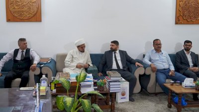 تُراثُ الحِلّةِ يستقبلُ وفدًا من العتبةِ العلويّةِ المُقدّسةِ