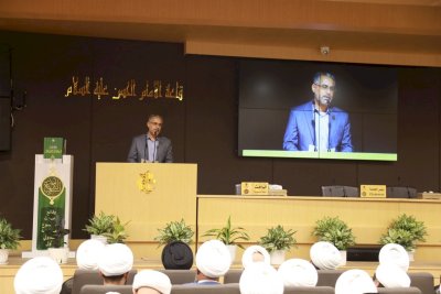 قسمُ المعارفِ يُطلِقُ فعالياتِ مؤتمرِ الإمامِ الكاظمِ عليه السّلامُ