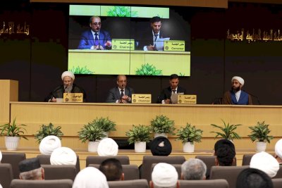 الجلسةُ البحثيَّةُ الخاصّةُ بمؤتمرِ الإمامِ الكاظمِ تتضمَّنُ خمسةَ أبحاثٍ
