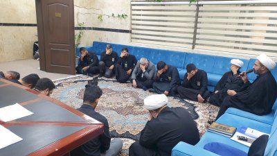 رئاسةُ قسمِ المعارفِ تُنظِّمُ مجلسًا عزائيًّا بالتزامنِ معَ المُحرَّمِ