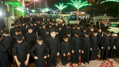 قسمُ المعارفِ يختتمُ فعالياتِ السنةِ الرابعةِ لموكبِ أشبالِ الطفِّ