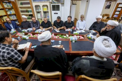 الشّيخُ الهلاليّ يزورُ تُراثَ البصرةِ ويلتقي بالهيأةِ التحضيريَّةِ للمؤتمرِ الدَّوليّ